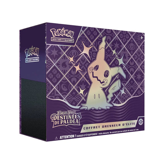 Destinées de Paldea – Coffret Dresseur d’Elite Mimiqui - EV4.5